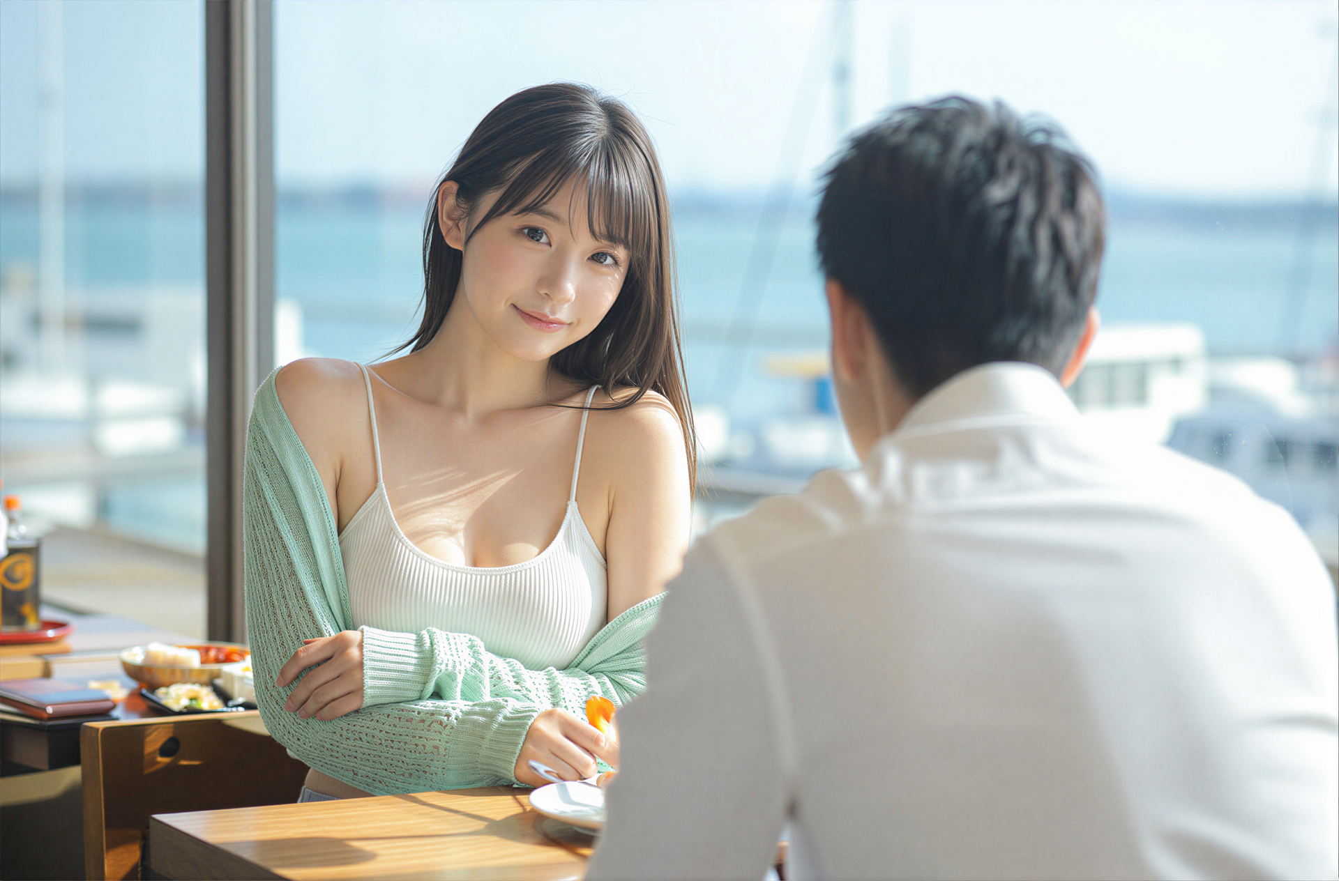 大人の落ち着いたデートシーン